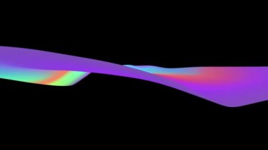 Mavi turuncu mor renkli, değişken arkaplan. Kusursuz döngü 4K. Soyut dalga renk akışı. Hareket sıvısı canlandırması.