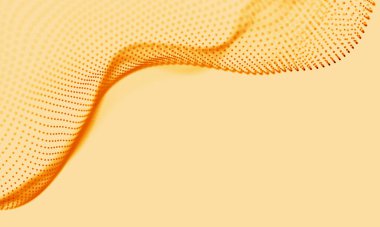 Soyut Mor Geometrik Arkaplan. Bağlantı yapısı. Bilim geçmişi. Gelecekçi Teknoloji HUD elementi. birleştirici noktalar ve çizgiler .