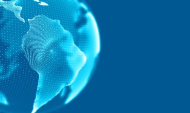 Geometrik arka plan... Fütüristik teknoloji tarzı. Neon işareti. Fütüristik teknoloji Hud öğesi. Zarif arka plan. Büyük veri .