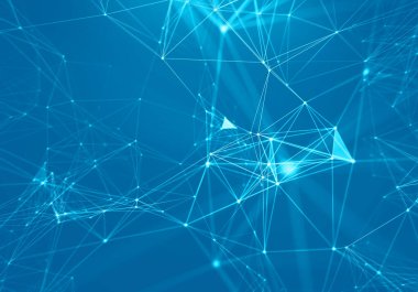 Geometrik arka plan... Fütüristik teknoloji tarzı. Neon işareti. Fütüristik teknoloji Hud öğesi. Zarif arka plan. Büyük veri .