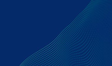 Soyut Mavi Geometrik Arkaplan. Bağlantı yapısı. Bilim geçmişi. Gelecekçi Teknoloji HUD elementi. Noktalar ve çizgiler birleşiyor. Büyük Veri Görselleştirme Şirketi .