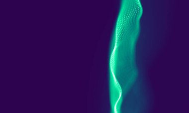 Soyut Mavi Geometrik Arkaplan. Bağlantı yapısı. Bilim geçmişi. Gelecekçi Teknoloji HUD elementi. Noktalar ve çizgiler birleşiyor. Büyük Veri Görselleştirme Şirketi .