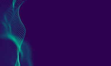 Soyut Mavi Geometrik Arkaplan. Bağlantı yapısı. Bilim geçmişi. Gelecekçi Teknoloji HUD elementi. Noktalar ve çizgiler birleşiyor. Büyük Veri Görselleştirme Şirketi .