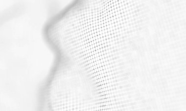 Arka ışık geometrik plan. Bağlantı yapısı. Bilim arka plan. Fütüristik teknoloji Hud öğesi. onnecting noktalar ve çizgiler. Büyük veri görselleştirme iş .