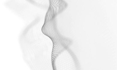 Arka ışık geometrik plan. Bağlantı yapısı. Bilim arka plan. Fütüristik teknoloji Hud öğesi. onnecting noktalar ve çizgiler. Büyük veri görselleştirme iş .