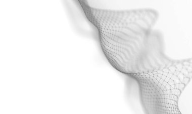 Arka ışık geometrik plan. Bağlantı yapısı. Bilim arka plan. Fütüristik teknoloji Hud öğesi. onnecting noktalar ve çizgiler. Büyük veri görselleştirme iş .