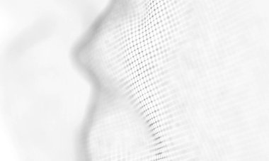 Arka ışık geometrik plan. Bağlantı yapısı. Bilim arka plan. Fütüristik teknoloji Hud öğesi. onnecting noktalar ve çizgiler. Büyük veri görselleştirme iş .