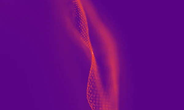 概要紫色の幾何学的背景 接続構造 科学的背景 未来技術Hud要素 点と線を結ぶことで — ストック写真