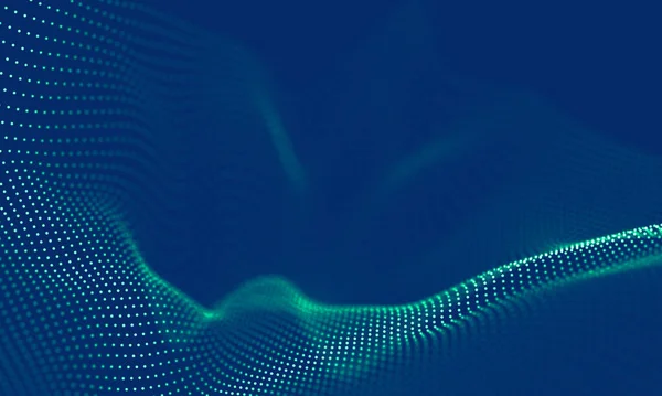 Soyut Mavi Geometrik Arkaplan. Bağlantı yapısı. Bilim geçmişi. Gelecekçi Teknoloji HUD elementi. Noktalar ve çizgiler birleşiyor. Büyük Veri Görselleştirme Şirketi .