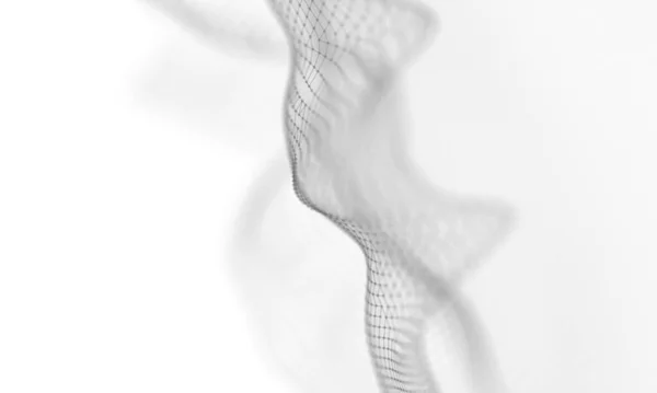 Abstrait Light Geometric Background Structure Connexion Contexte Scientifique Élément Hud — Photo