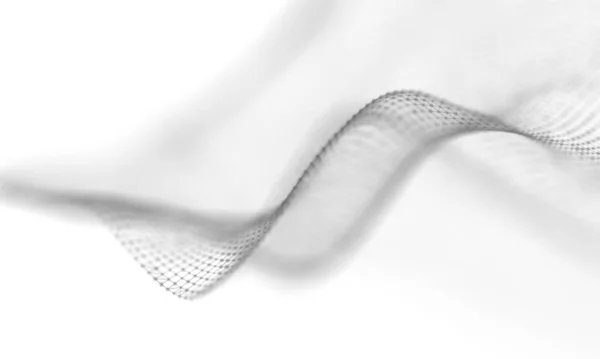 Abstrakte Licht Geometrischen Hintergrund Verbindungsstruktur Wissenschaftlicher Hintergrund Futuristische Technologie Hud — Stockfoto