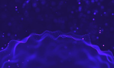 Ultra mor galaksi arka planı. Nebula ile uzay arkaplan illüstrasyon evreni. 2018 Mor teknoloji geçmişi. Yapay zeka kavramı