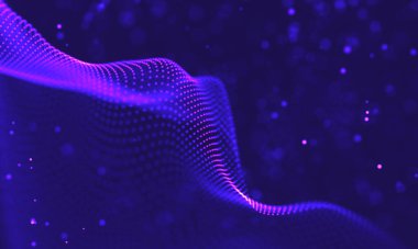 Ultra mor galaksi arka planı. Nebula ile uzay arkaplan illüstrasyon evreni. 2018 Mor teknoloji geçmişi. Yapay zeka kavramı