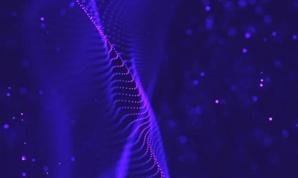 紫外線銀河の背景。宇宙背景イラスト宇宙と星雲。2018紫の技術の背景。人工知能の概念 — ストック写真