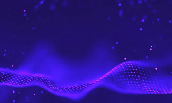 Ultraviolett galax bakgrund. Space bakgrund illustration universum med nebulosa. 2018 Purple teknik bakgrund. Begreppet artificiell intelligens — Stockfoto
