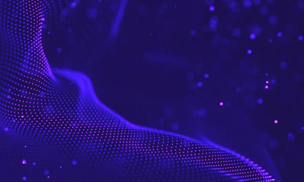 Ultraviolett galax bakgrund. Space bakgrund illustration universum med nebulosa. 2018 Purple teknik bakgrund. Begreppet artificiell intelligens — Stockfoto