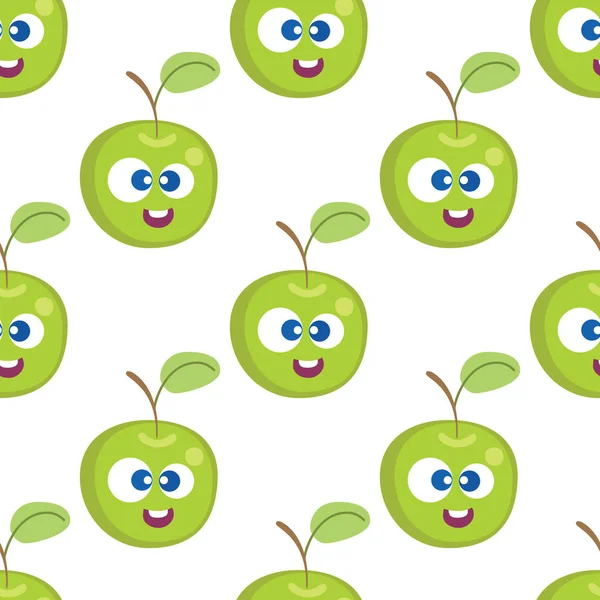 Meyveli bebek çizgi filminin dikişsiz şekli. Şirin yüzlü bir elma karakteri. Çocukların giydiği ya da oyuncaklarının yemek geçmişi