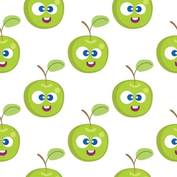 Meyveli bebek çizgi filminin dikişsiz şekli. Şirin yüzlü bir elma karakteri. Çocukların giydiği ya da oyuncaklarının yemek geçmişi