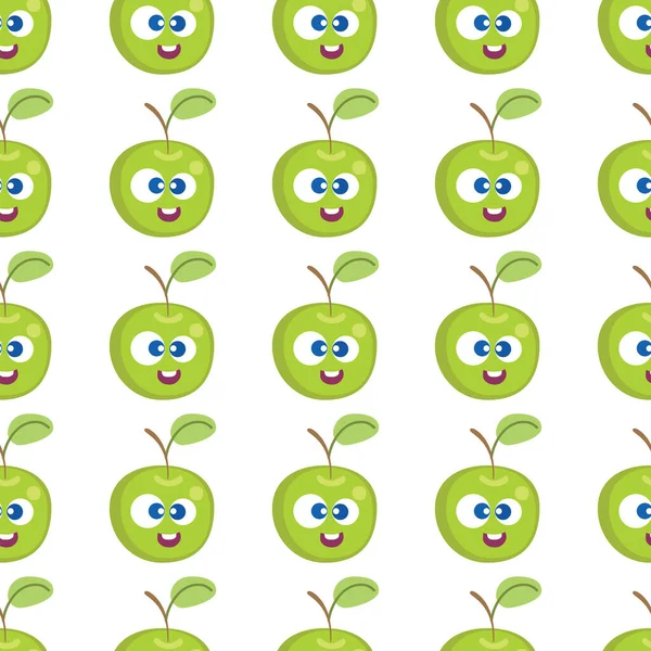 Meyveli bebek çizgi filminin dikişsiz şekli. Şirin yüzlü bir elma karakteri. Çocukların giydiği ya da oyuncaklarının yemek geçmişi