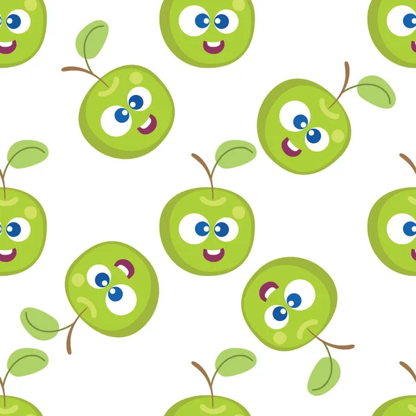 Meyveli bebek çizgi filminin dikişsiz şekli. Şirin yüzlü bir elma karakteri. Çocukların giydiği ya da oyuncaklarının yemek geçmişi