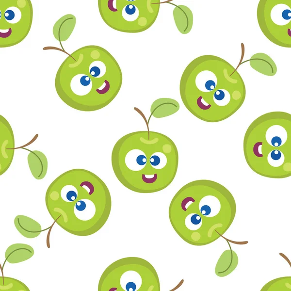 Meyveli bebek çizgi filminin dikişsiz şekli. Şirin yüzlü bir elma karakteri. Çocukların giydiği ya da oyuncaklarının yemek geçmişi