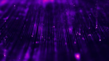Soyut mor dalga animasyonu dalgası. Kusursuz döngü 4K. Mor teknoloji geçmişi.