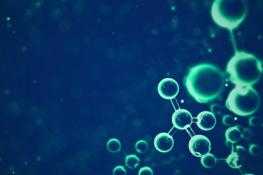 Soyut arkaplan. X kromozomlu DNA molekülü