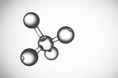 Soyut arkaplan. X kromozomlu DNA molekülü