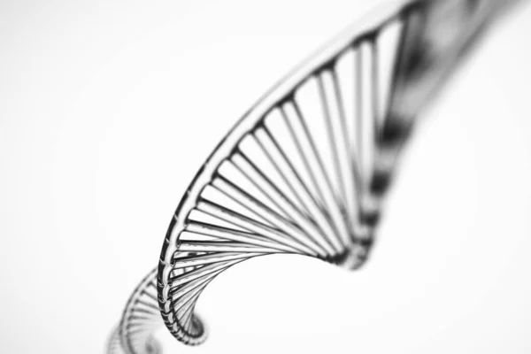 Абстрактний фон. Молекула ДНК з X-хромосомами — стокове фото