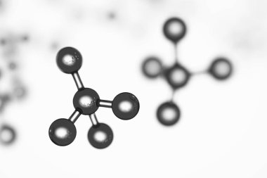 Soyut arkaplan. X kromozomlu DNA molekülü