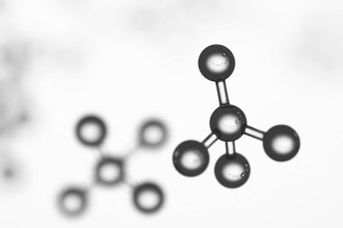 Soyut arkaplan. X kromozomlu DNA molekülü