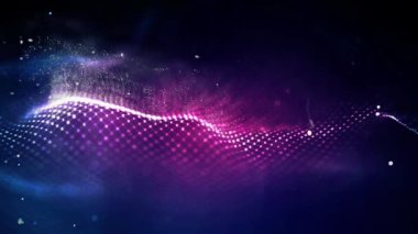 Zincirleme teknoloji geçmişi. Kripto para birimi fintech engelleme ağı ve programlama konsepti. Soyut Segwit 4k kusursuz döngü.