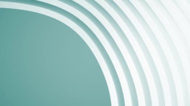 Soyut geometrik arka plan dikişsiz döngü. Mavi renkte dalgalanan animasyon.