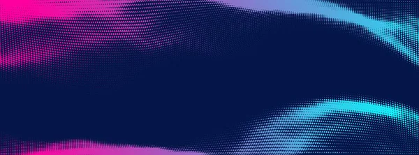 Půltónové retro pozadí. Pink blue half tone gradient, party poster background. Eps 10. — Stockový vektor