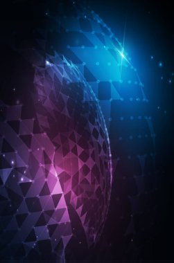 Soyut müzik arka plan mavisi. Müzik için eşitleyici, müzik dalgaları ile ses dalgalarını gösterme, müzik arkaplan eşitleyici vektör kavramı.