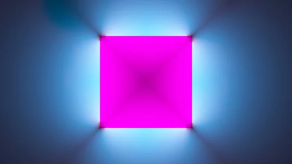 Neon Lampe Blau Lila Hintergrund — Stockfoto