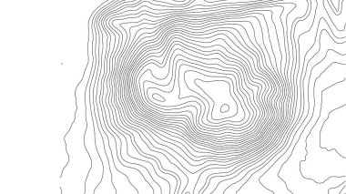 Topografik harita kontur arka plan. Topo harita yükseklik ile. Kontur harita vektör. Coğrafi dünya topografik harita kılavuz soyut .