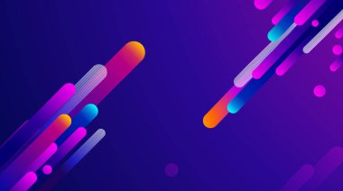 Renkli şekiller dalgalı arka plan. Akışkan gradyan arkaplan vektörü.