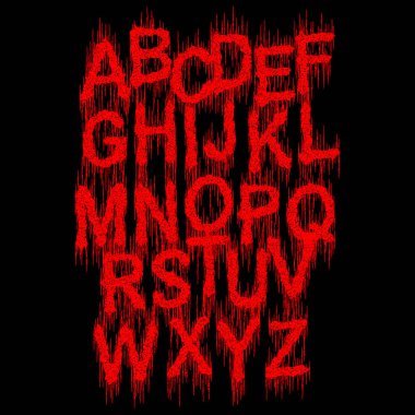 3D, kenar, tırtıklı, üç köşeli, açılı, açılı, yönlü, abc, font, harf, rended, style, design