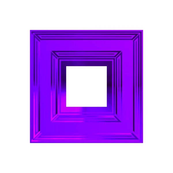 Violeta Carta Decorativa Isolado Fundo Branco Fonte Art — Fotografia de Stock