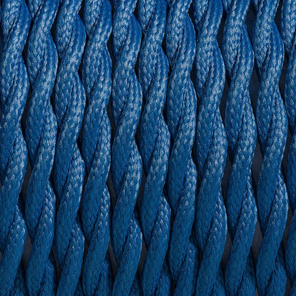 Bunte Geflochtene Und Abgeschirmte Kabelstruktur Hintergrund Nahaufnahme Mit Sichtbarer Textur — Stockfoto