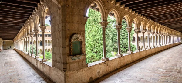 Barcelona Spain September 2021 Cloister Monastery Pedralbes Gothic Monastery Barcelona — Stock Photo, Image