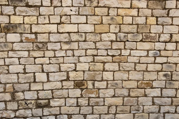 Старая Римская Каменная Стена Заднего Плана — стоковое фото