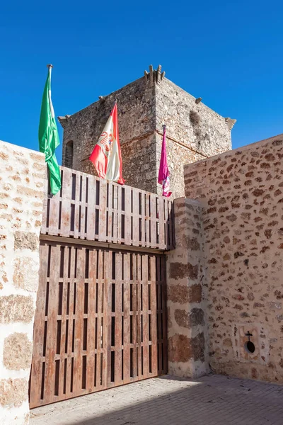 Puerta Murallas Defensivas Del Castillo Niebla Huelva Andalucía España — Foto de Stock