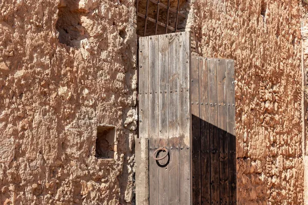 Puertas Entrada Castillo Niebla Huelva Andalucía España — Foto de Stock