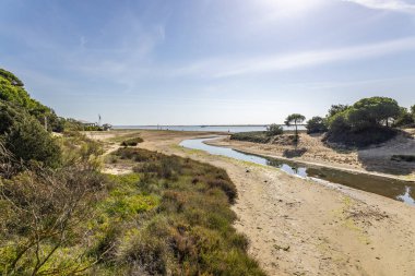 Punta Umbria, Huelva 'daki El Portil plajı.