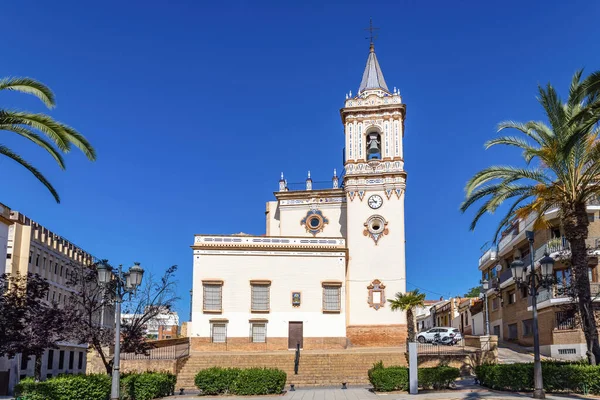 スペインのアンダルシア州エルバにあるイグレシア ペドロ 聖ペテロ教会 のファサード — ストック写真