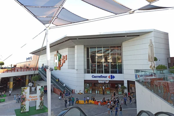 Huelva Spain May 2022 Carrefour Hypermarket Holea Shopping Center Holea — Stockfoto