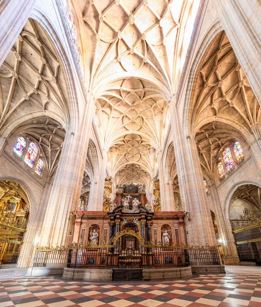 Segovia Španělsko Října 2017 Uvnitř Katedrály Segovia Španělsko — Stock fotografie
