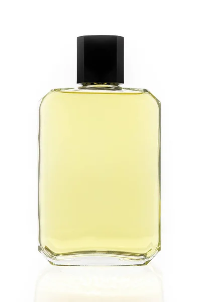 Bottle Masculine Cologne Perfume Cap Mockup — Stock Photo, Image